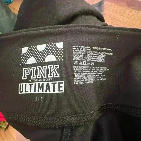 PINK ULTIMATE Victoria’s Secret Ultimate Leggings l SIZE L l athleisure workout - Picture 3 of 6